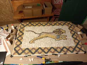 Mosaik fertig