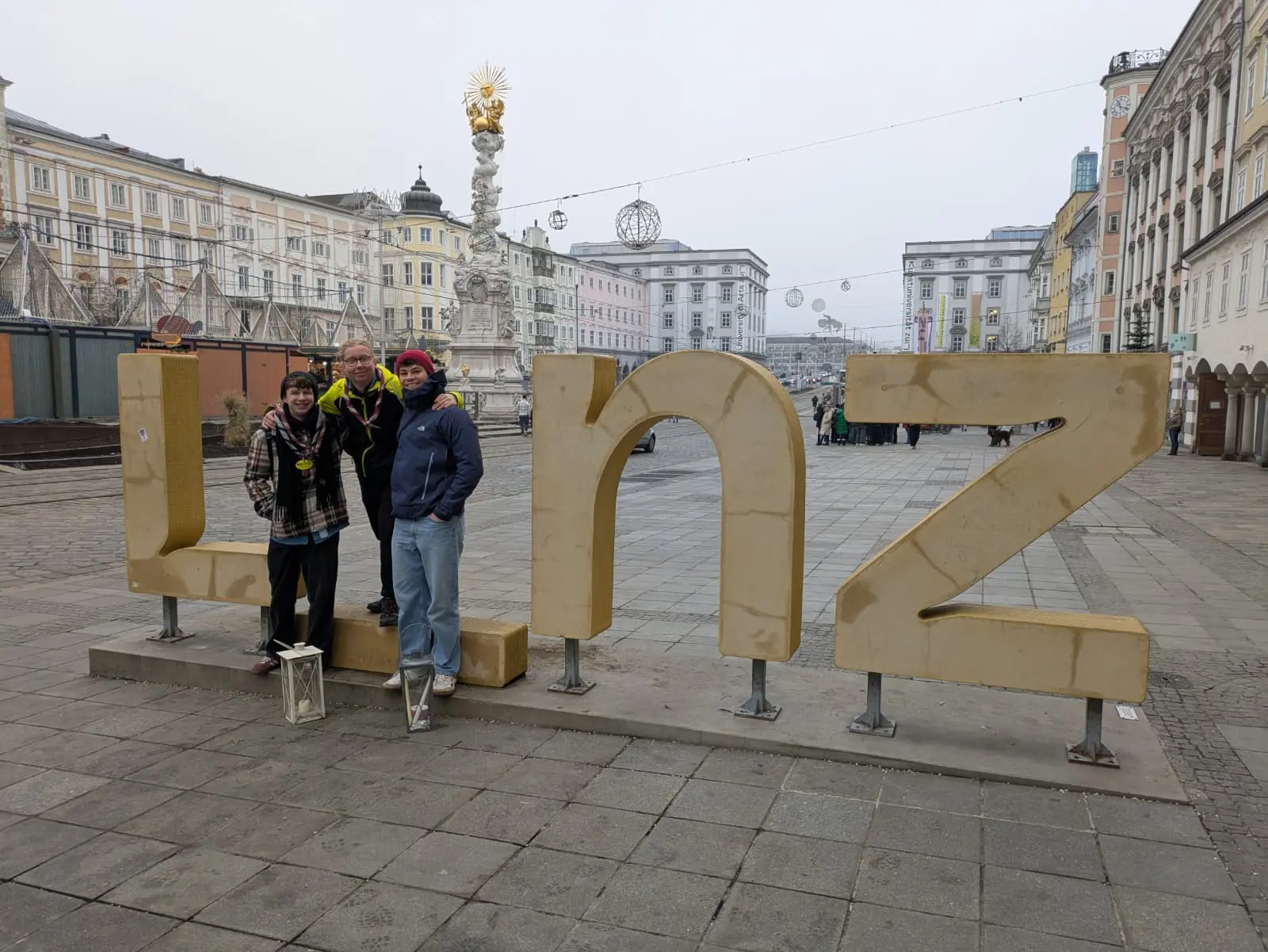 Gruppenbild in Linz